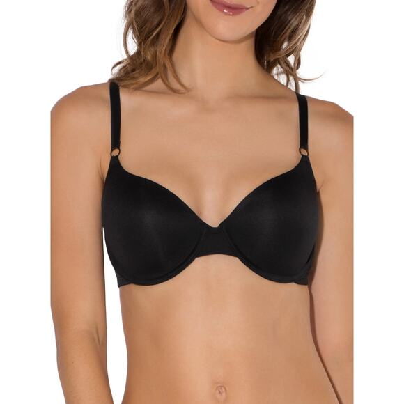 Fruit of the Loom Women's 40DD Black White Nude 3 Pack Cotton T-Shirt Bra K29-19 - Picture 2 of 6